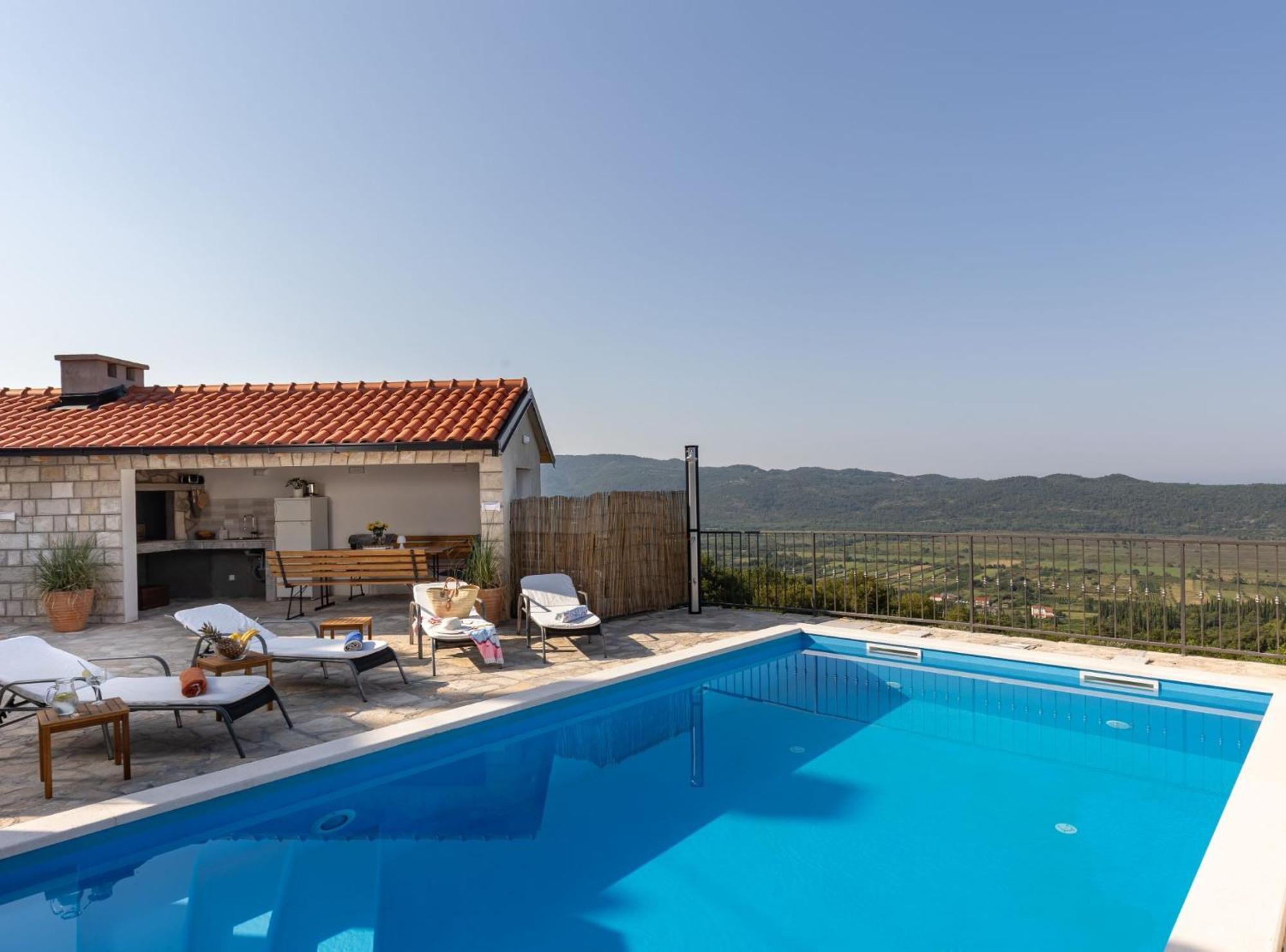 Villa Source With Private Pool Pridvorje Exterior foto